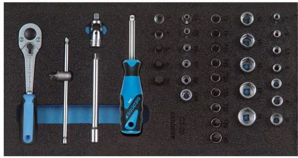 Gedore - 1500CT120 - Socket Set Module 1/4"