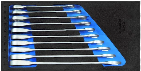 Gedore - 1500CT17R - Ratchet Ring Spanner Set 1 Module