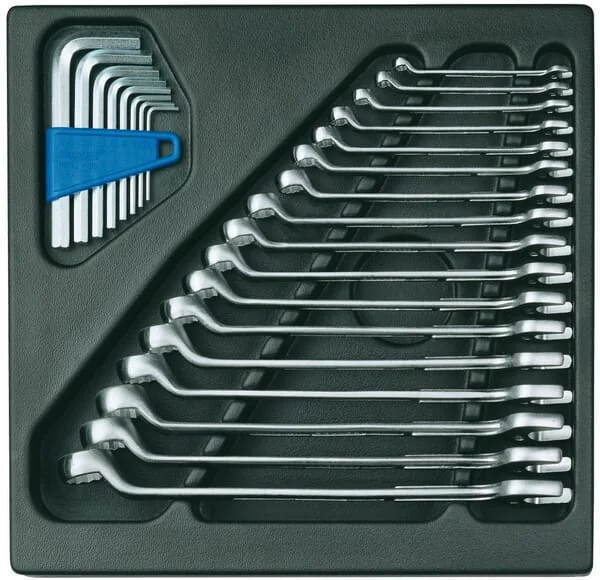 Gedore - 1500ES1B - Ring Spanner Set + Module Tray