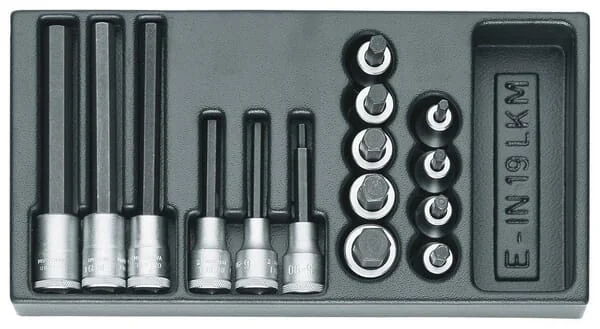 Gedore - 1500ESIN19LKM - Module Hocket Wrench 15x. 1/2"