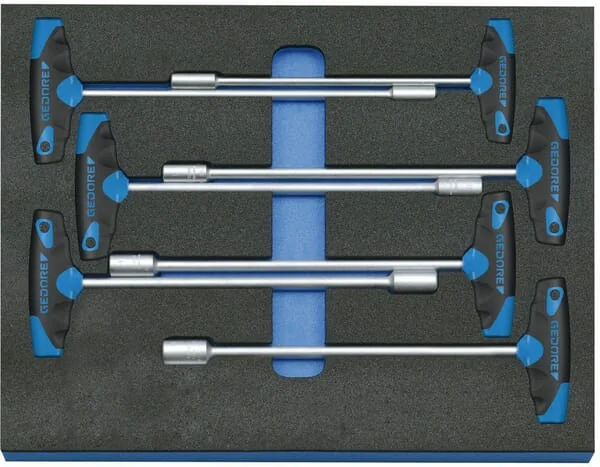 Gedore - 2005CT22133TGED - Set of Ring Wrenches in 2/4 CT Module, 7 Pieces