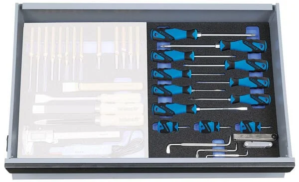 Gedore - 2005CT22160GED - Screwdriver Set in 2/4 CT Tool Module, 15 Pcs