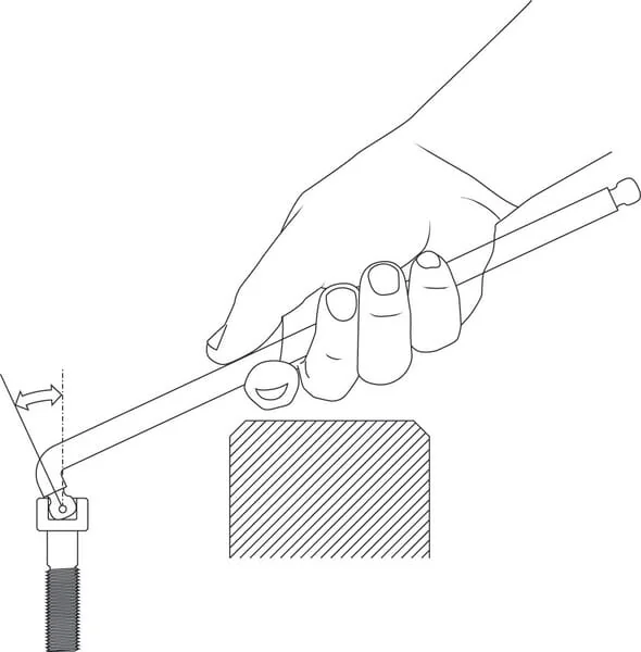 Gedore - 42DKEL3GED - Hexagon Allen Key XL, Double Ball End 3 mm