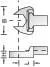 Gedore - 711217GED - Rectangular Open End Fitting Se 9x12, 17 mm
