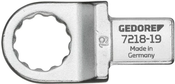 Gedore - 721819GED - Rectangular Ring End Fitting Se 14x18, 19 mm
