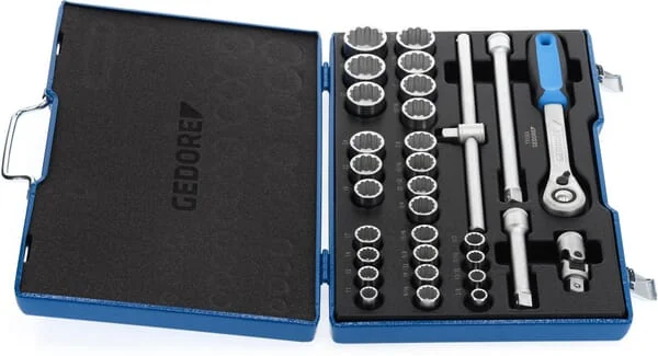 Gedore - D19XMAU20GED - Socket Set 1/2" 31 pcs