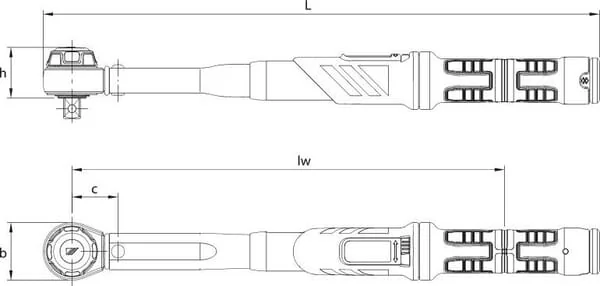 Gedore - DMK300 - Torque Wrench 60-300nm