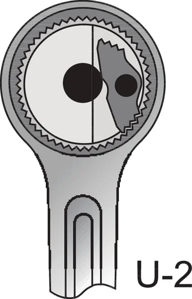 Gedore - DP1993U20G - Gedore Ratchet 1/2", Reversible Ratchet