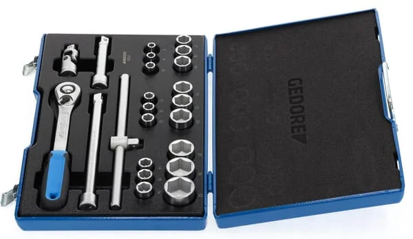 Gedore - DP19EMU20 - Socket Set 1/2, 23-pc