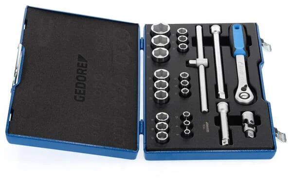 Gedore - DP19EMU20 - Socket Set 1/2, 23-pc