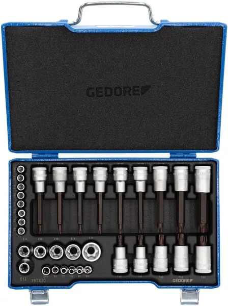 Gedore - DP19TX20 - Socket Wrench Torx 34p. 1/2"