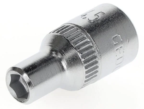 Gedore - DP2045 - Socket Wrench 6-E 4.5mm 1/4"