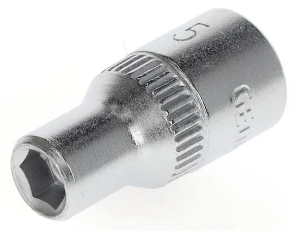 Gedore - DP205 - Socket Wrench 6-E 5mm 1/4"