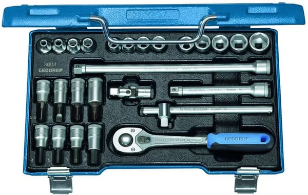 Gedore - DP30IMU10 - Socket Set 25-Piece 6-E 3/8"