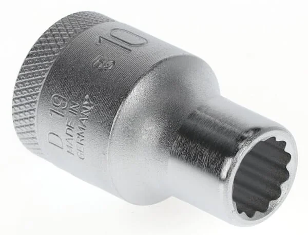 Gedore - DPD1910 - Gedore Socket 12-Point 1/2" 10mm, Socket Wrench Element