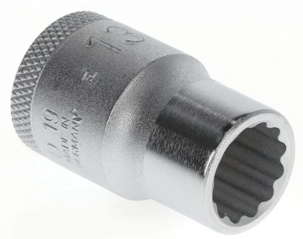 Gedore - DPD1913 - Socket 13mm Bihex 12pt, 1/2"