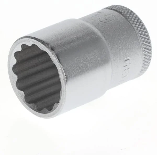 Gedore - DPD1919 - Socket 19mm Bihex 12pt, 1/2"