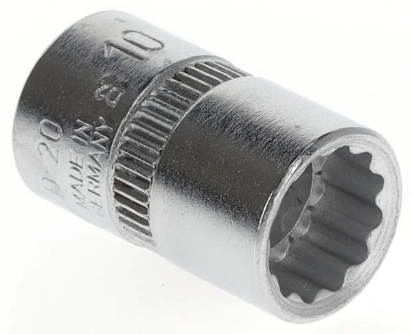 Gedore - DPD2010 - Gedore Socket 12-Point 1/4" 10mm, Socket Wrench Element