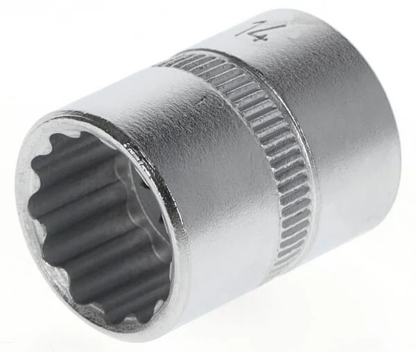 Gedore - DPD2014 - Gedore Socket 12-Point 1/4" - 14mm, Socket Wrench Element