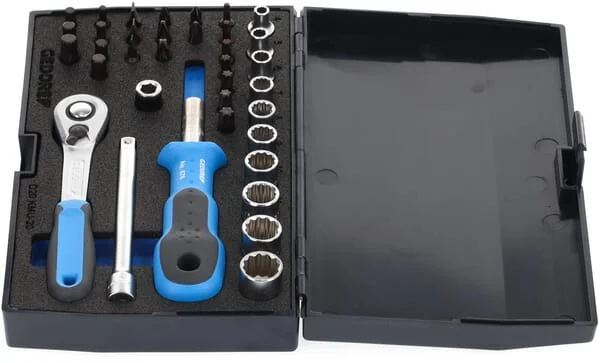 Gedore - DPD20KMU20 - Socket Set 1/4" 37pc
