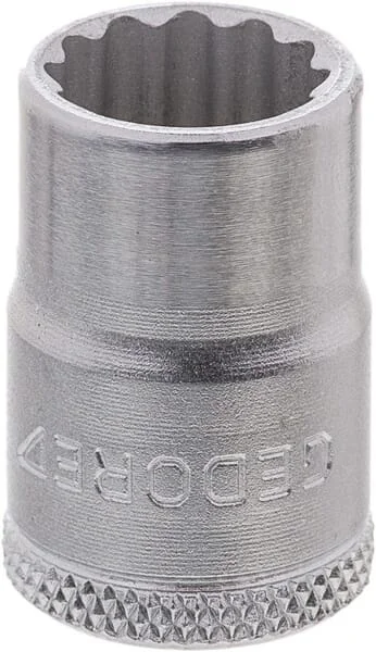 Gedore - DPD3012AF - Socket 12-Sided 3/8 Inch 1/2 Inch AF