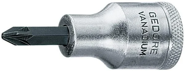 Gedore - DPIKS19PZD4 - Gedore Cross-Head Socket 1/2" PZ No.4, Socket Wrench Element