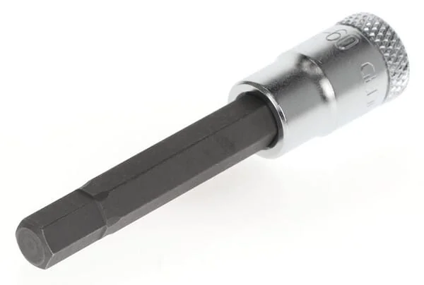 Gedore - DPIN20L660 - Innen-Sechskant-Steckschluessel 1/4" Laenge 6 mm