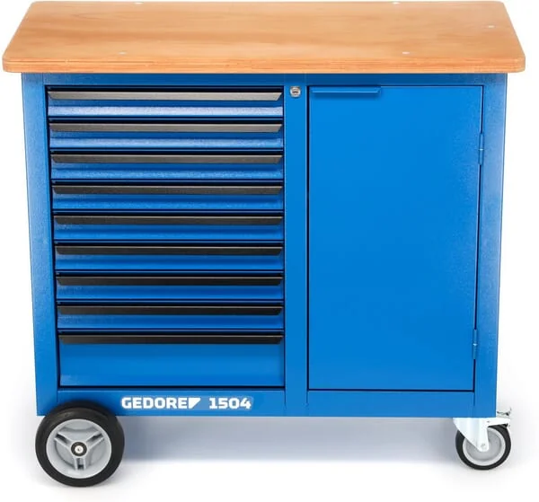 Gedore - GW15040810 - Gedore Rolling Workbench with 9 Sliding Drawers