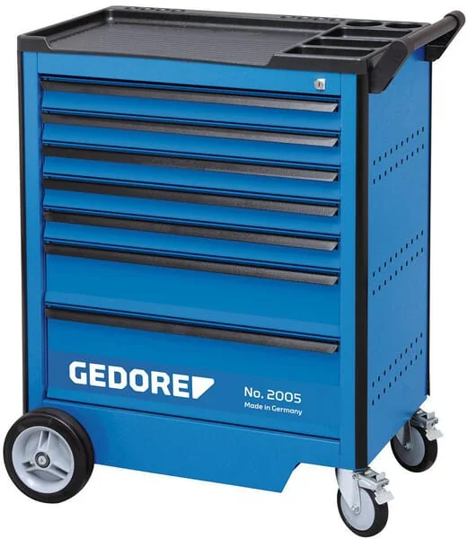 Gedore - GW2005TS190 - Tool Trolley + Tools, 190-pcs