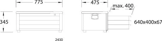 Gedore - GW2430 - Tool Chest