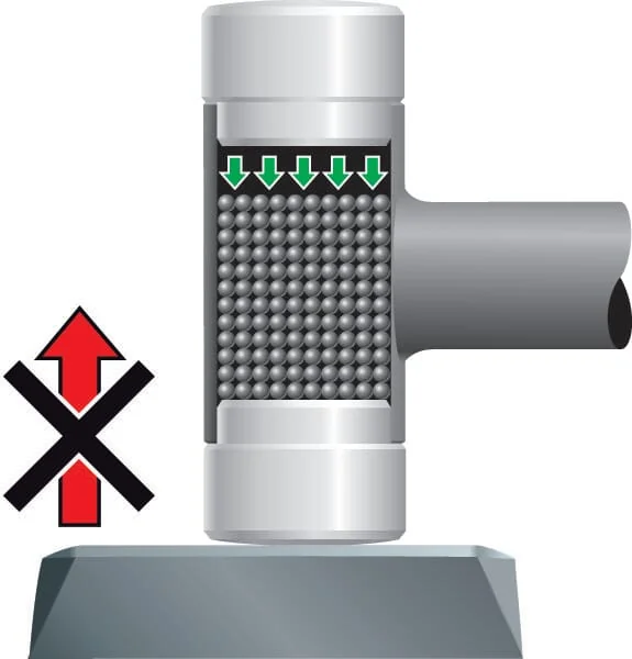 Gedore - HA248F25 - Gedore Anti-Rebound Hammer Diameter 25mm, Plastic Hammer