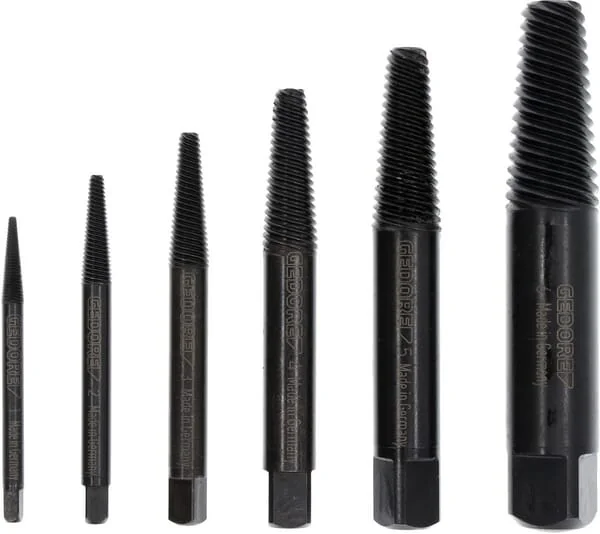 Gedore - HG855166 - Screw Extractor Set M3-M24 6pc