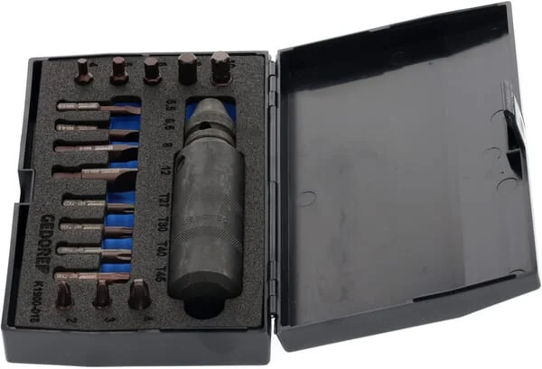 Gedore - HGK1900018 - K 1900-018 Impact Screwdriver Set 1/2"