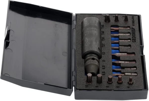Gedore - HGK1900018 - K 1900-018 Impact Screwdriver Set 1/2"