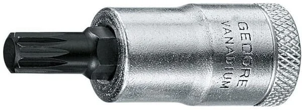 Gedore - INX308GED - Screwdriver Bit Socket 3/8" XZN M8