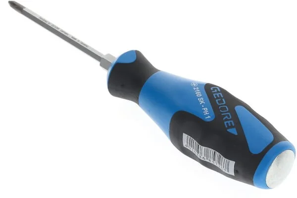 Gedore - SC2160SKPH1 - Gedore Screwdriver with Striking Cap PH 1, Screwdriver