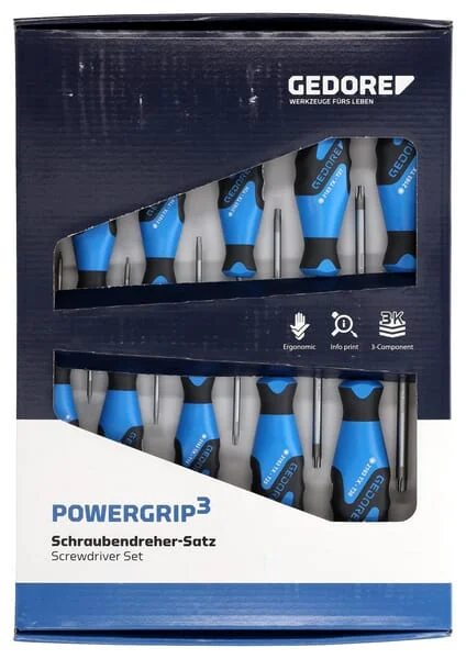 Gedore - SC2163BTX010 - Torx Screwdriver Set 10-Piece