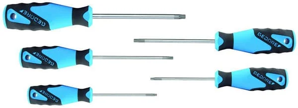 Gedore - SC2163TXB05 - Gedore Torx Screwdriver Set 5-pc