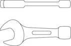 Gedore - SL13360 - 133 Box-End Striking Wrench 60 mm