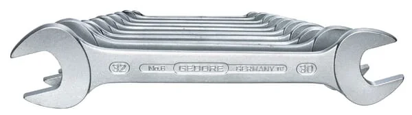 Gedore - SL6100GED - Set Of Open End Spanners 10pc