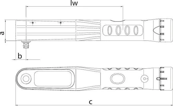 Gedore - SL75311 - Gedore Torque Wrench 1/4" 2-12 Nm