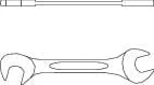 Gedore - SL85 - Open Ended Midget Spanner 5mm