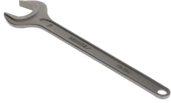 Gedore - SL89470 - Machine Single Open-End Wrench 70 mm