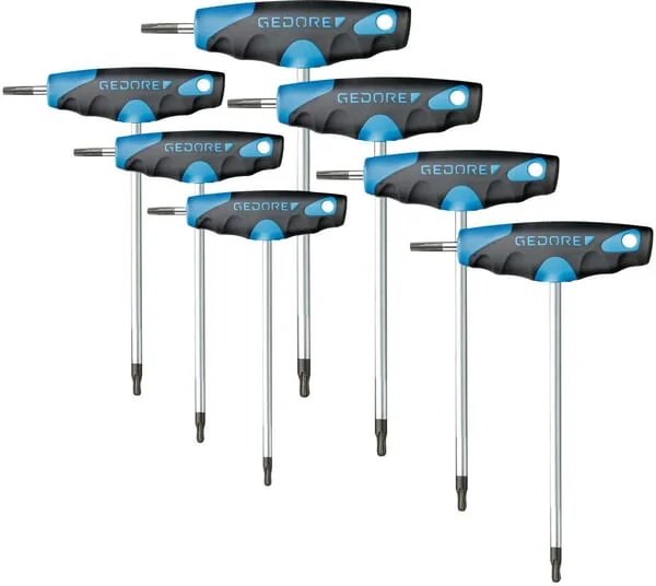Gedore - SLDT2143KTX007 - Gedore Torx® Screwdriver Set 7-Piece