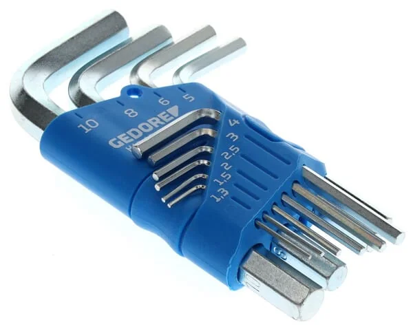 Gedore - SLH4210 - Hex Key Set 10 pcs