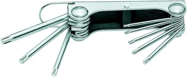 Gedore - SLSCL43TX80 - Torx Hook Spanner Set 8 pcs