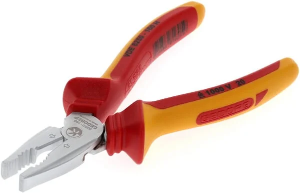 Gedore - VDE8250160H - Gedore Combination Pliers 160mm VDE, Combination Pliers
