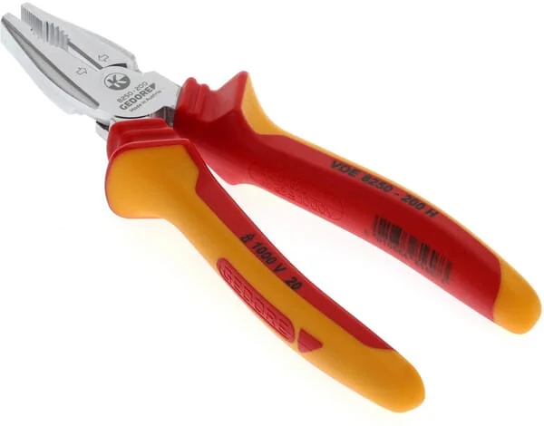 Gedore - VDE8250200H - Gedore Combination Pliers 200mm VDE, Combination Pliers