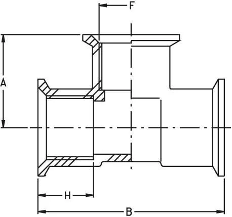 GEOline - 8026151 - T-Piece 3 x 1/2" F