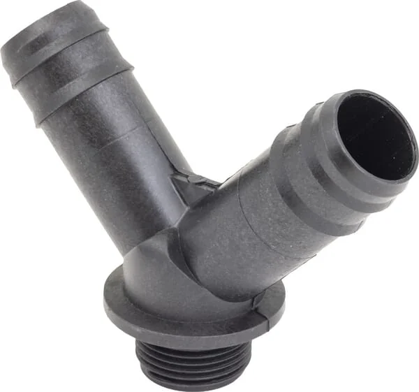 GEOline - 8031003 - Y Piece 45° Hose Tail 2x25mm / 1x30mm